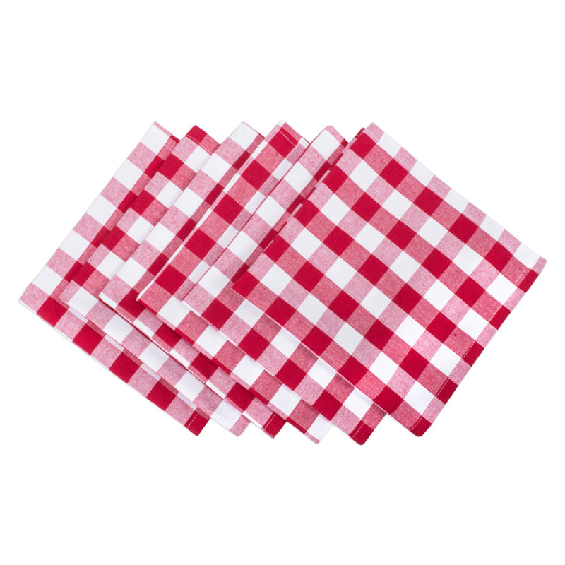 Bloomfield Cotton Gingham Square Napkin