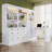 83.4"Tall 2 Bookshelf & 1 Writting Desk