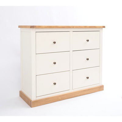 Ayva 110cm W 6 - Drawer Chest of Drawers