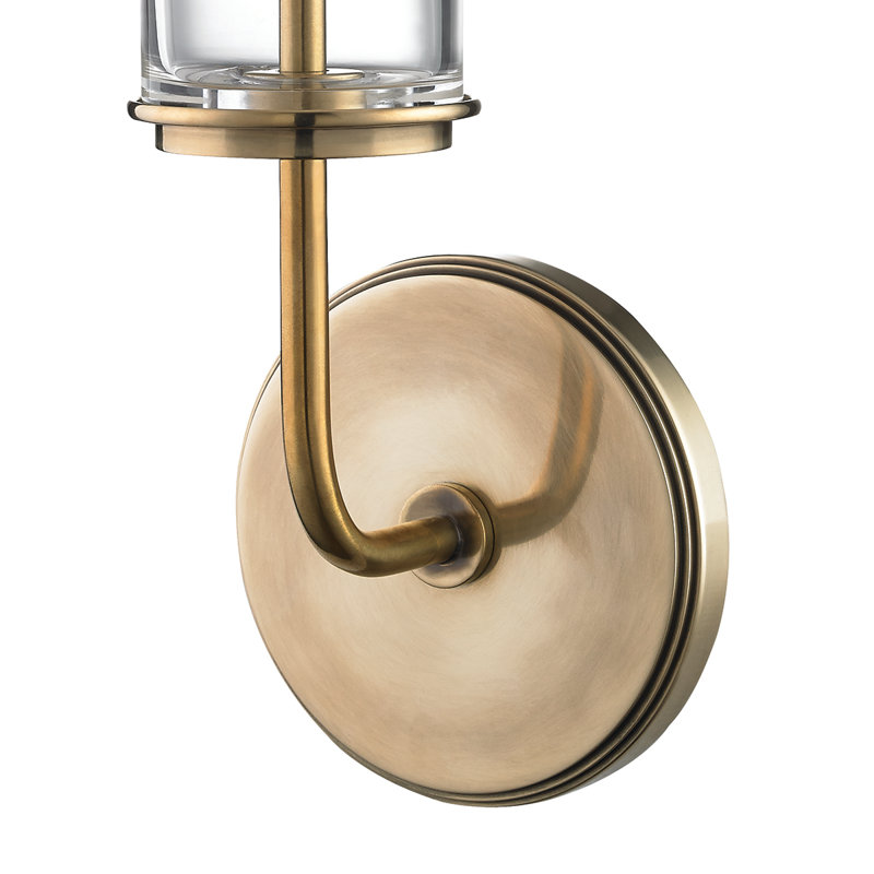 Wentworth 1 - Light Armed Sconce, Aged Brass
