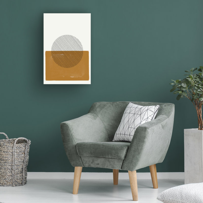 Œuvre bolognaise simple sur toile, H 19 po x l 12 po