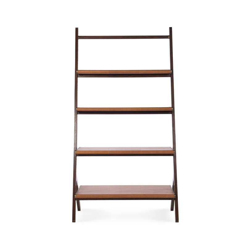 Shiloh Solid Wood Ladder Bookcase