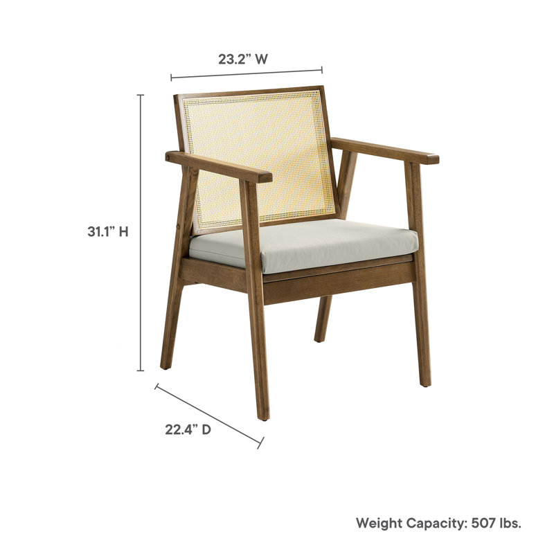 Ensemble de 2 fauteuils Thera, Similicuir chêne