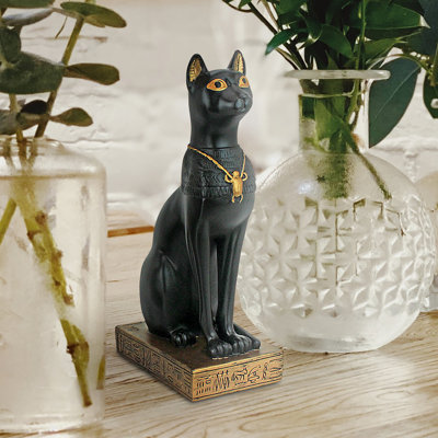 Egyptian Cat Goddess Bastet Figurine