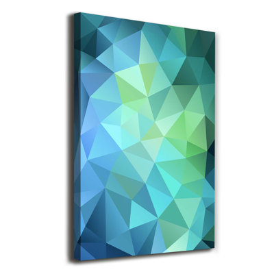 Abstraction Background - Wrapped Canvas Print