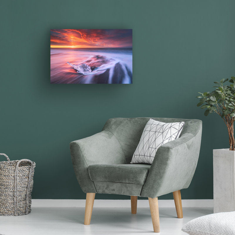 Art sur toile, Jingshu Zhu, H 12 po x l 19 po