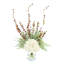 Holiday Floral with Hydrangeas, Ferns and Berries