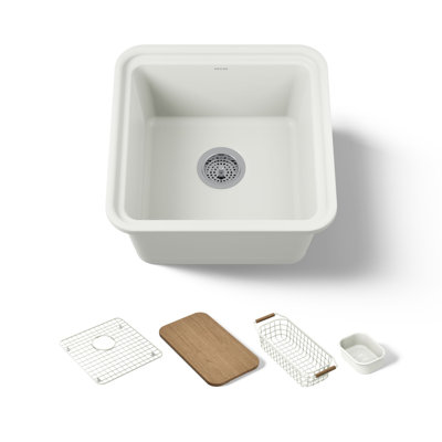 Audrine18-5/8" Undermount Workstation Bar Sink