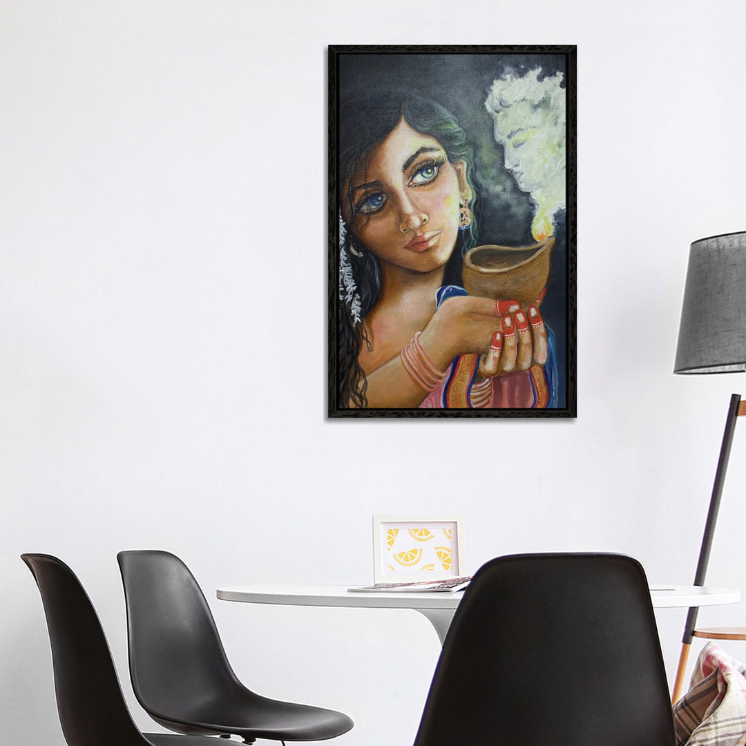 Noor von Sangeetha Bansal - Galerie-verpackte Leinwand Giclée