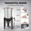 Ensemble friteuse à dinde FEASTO 30 QT et friteuse à poisson 10 QT, 50 000 BTU