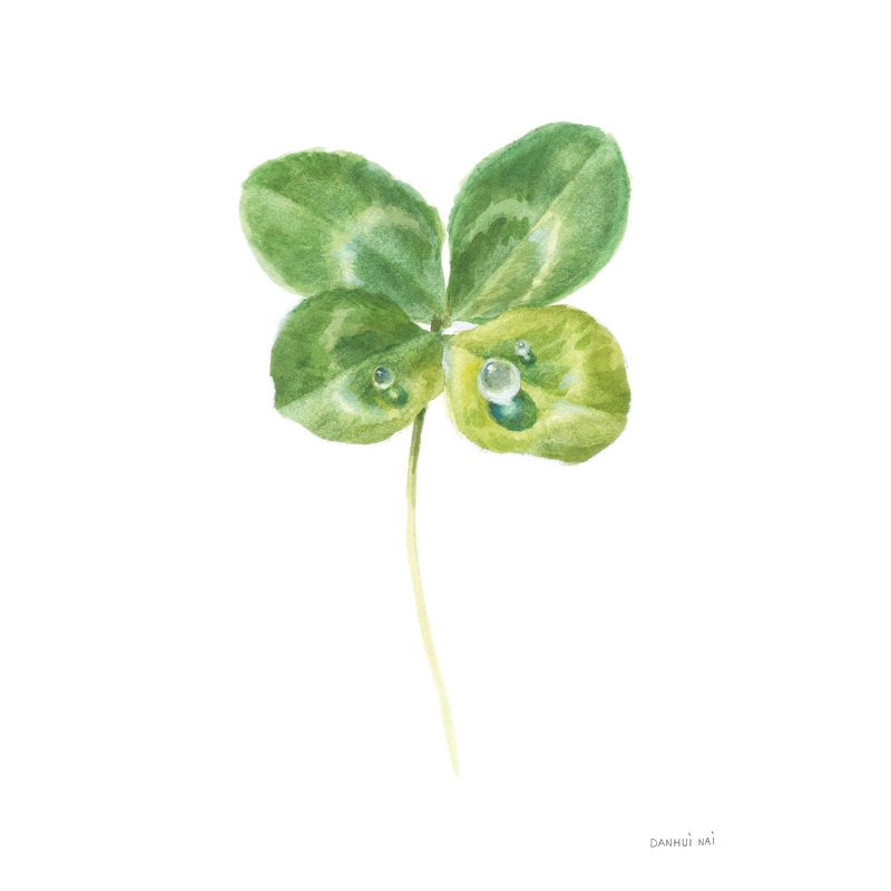 " Lucky Clover II ", 40" H x 30" W