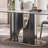 Modern Luxury Rectangular Rock Slab Dining Table-107240184