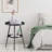 Krystyn Round Steel Outdoor Side Table