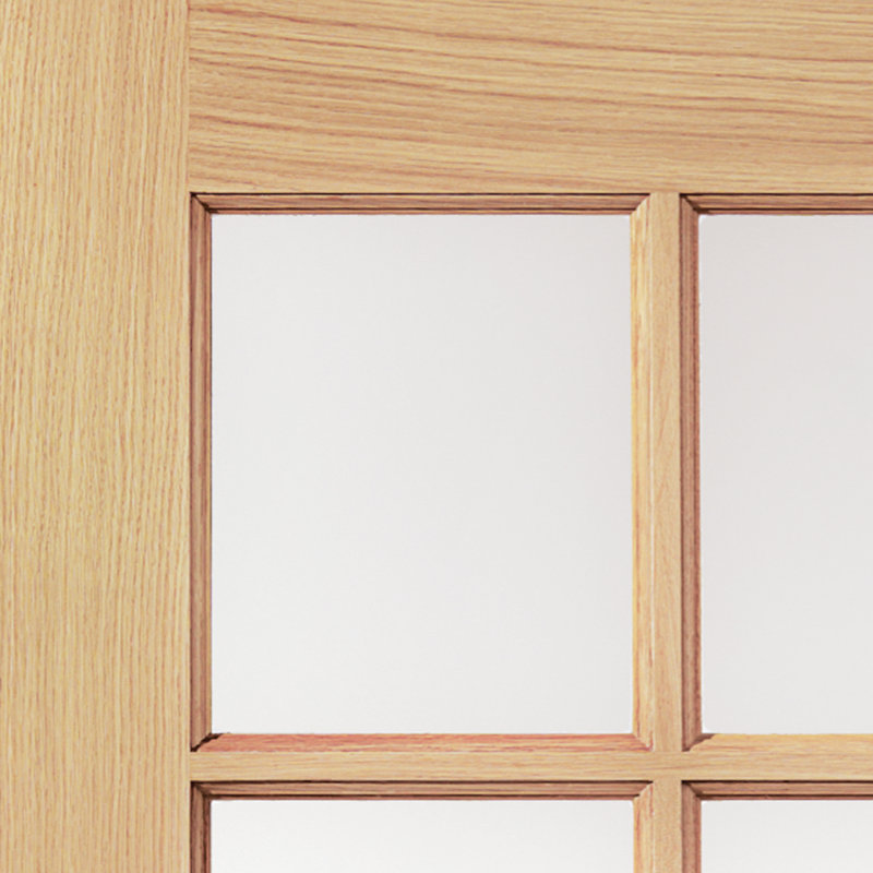 Montello Oak Internal Door Unfinished, 198.1cm H x 76.2cm W x 3.5cm D
