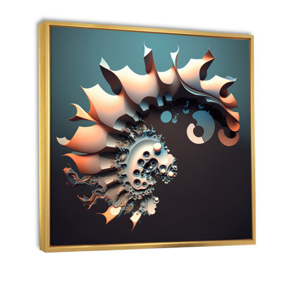 3D Fractal Universe I sur impression sur toile
