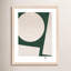 You & Me In Green 2 By Lee Lessem - Framed Wall Art-1547978880-1547978894