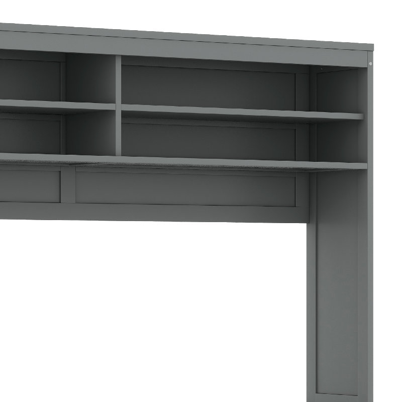 Murphy Bed Wall Bed With Sofa, Gray