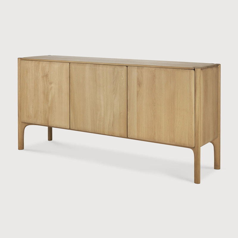 Pi 69'' W Solid Wood Sideboard, Oiled Oak
