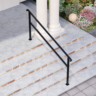 Ensemble de rampe d'escalier pour terrasse extérieure