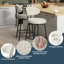 Tabouret de comptoir pivotant 27 po Bayville-115184305