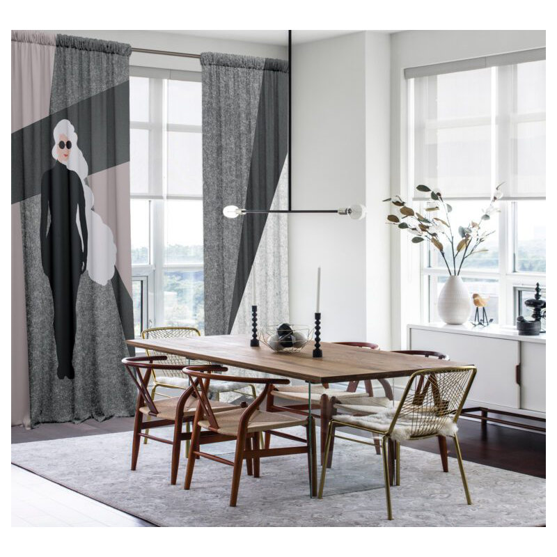 Velvet Blackout Curtain Panel Pair, 148cm Width x 400cm Drop