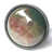 Satin Nickel/Green/Red