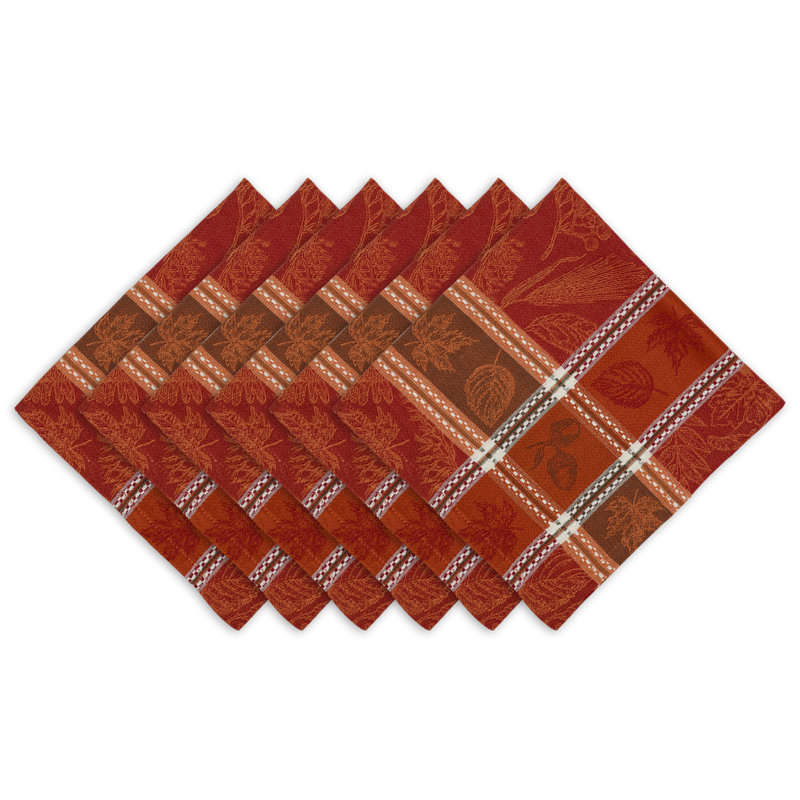 Trombley Cotton Plaid Square Napkin