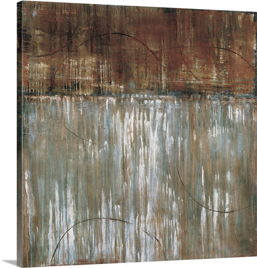 "Bellda Steel Arcs" par Liz Jardine, reproduction d'art sur toile, H 20 po x l 20 po x P 1,25 po