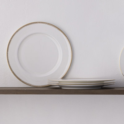 Noritake Haku Set Of 4 Dinner Plates, 11"