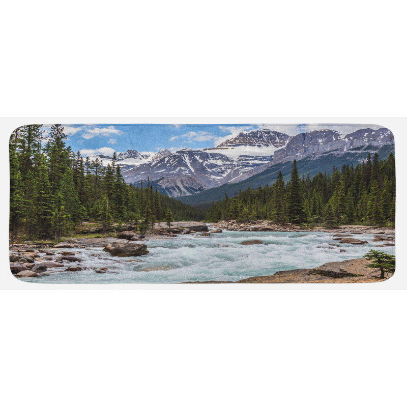 Tapis de cuisine paysage