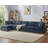 Latitude Run® 130" Modular Chenille Sectional Sofa Cloud Couches, Convertible Oversized Sectional Sleeper Sofa Bed-1844527624