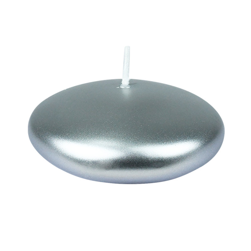 Unscented Floating Candle, 12, Silver