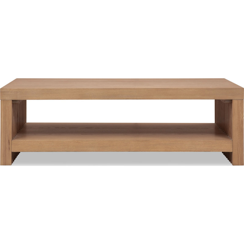 Finnian Coffee Table, Natural Wood