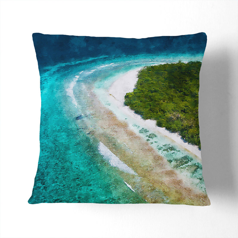 Square Cushion, Black, 40cm H x 40cm W x 15cm D