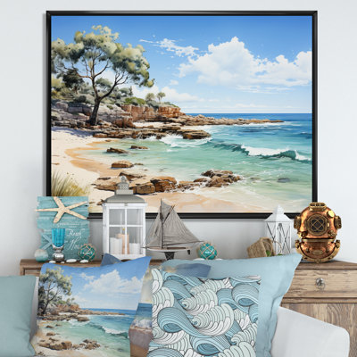 «Alvetta Cable Beach Broome II», reproduction sur toile
