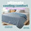 Silentnight Restore Lightweight Cooling Throw-126450970-126450972