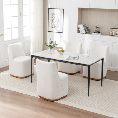 Markwart 33.5" H Upholstered Side Chair