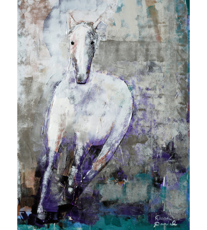 Feeling Free Print by Dara Daniel, Wrapped Canvas, 32" H x 24" W x 1.5" D, No Mat