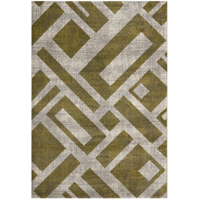 Shroyer Porcello Performance Geometric Rug, Rectangle 8' x 11'2"