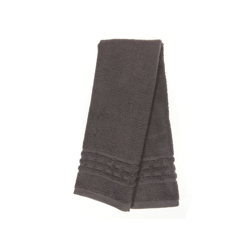 Débarbouillette Basketweave, Gris anthracite