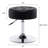 Highfill Adjustable Swivel Vanity Stool Tufted Leather Seat-1994502447