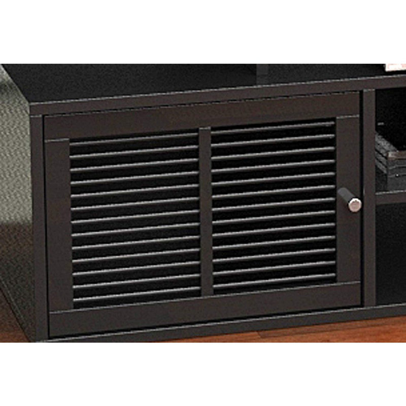 Fernandez Unfinished TV Stand for TVs up to 60", Black