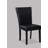 2Pc Transitional Upholstered Side Chair With Nailhead Trim