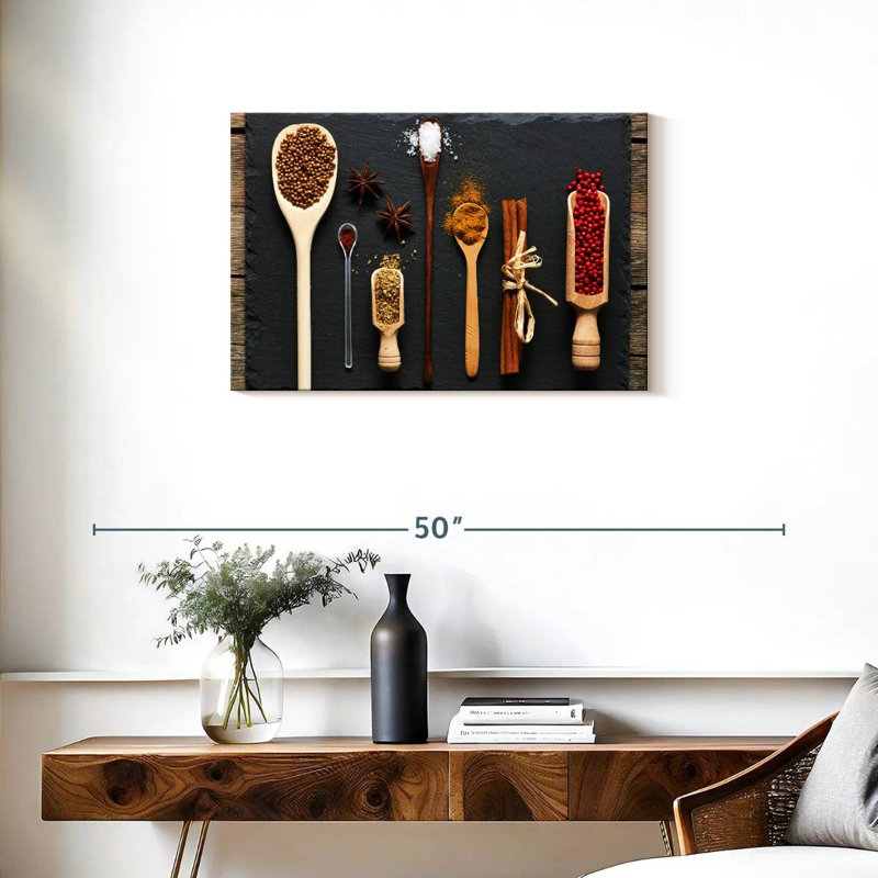 Yarlin Kitchen Spices, 20" H x 30" W