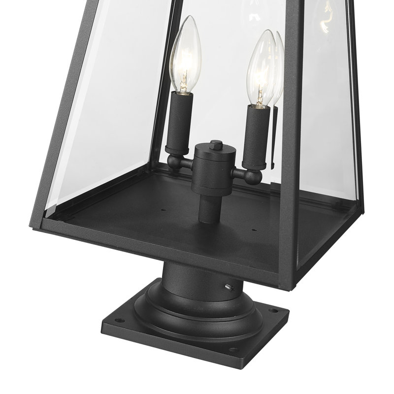 Luminaire sur mât à 1 lumière 21,25 po Muth