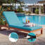 Coussin de chaise longue imperméable, résistant aux intempéries, remplacement de mobilier de patio, 72 x 21 x 3, ensemble de 2-512398379-513553995-526143352