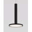 1 - Light Black LED Dome Pendant