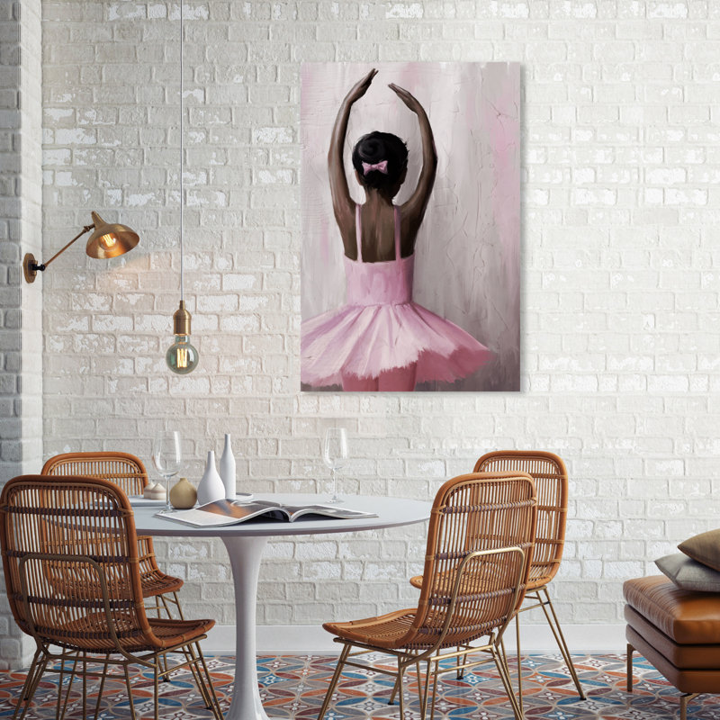 Apprendre le ballet - Impression sur toile, Toile tendue, H 36 po x l 24 po