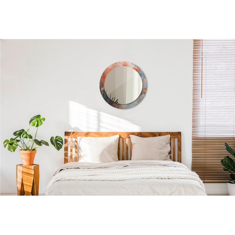 Huldar Glass Flat Wall Mirror