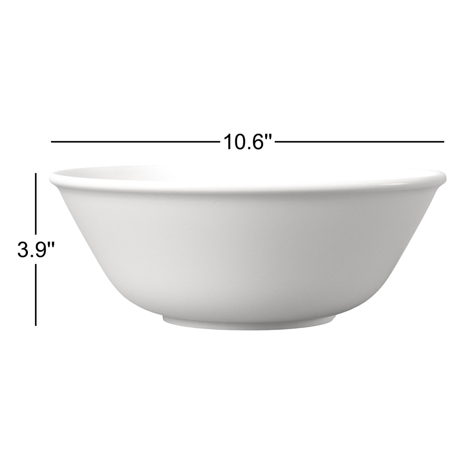 Borgen Serving Bowl, Chalk
